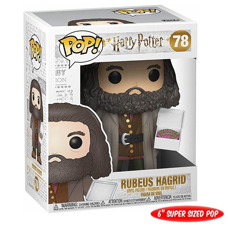 Funko Pop! 78 Rubeus Hagrid Tarta Super Sized Pop (Harry Potter)