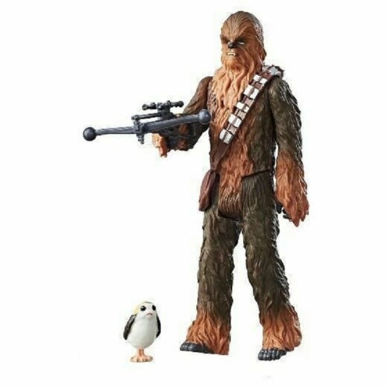 Figura Chewbacca con Porg 9,5 cm Star Wars: Force Link (C1536)