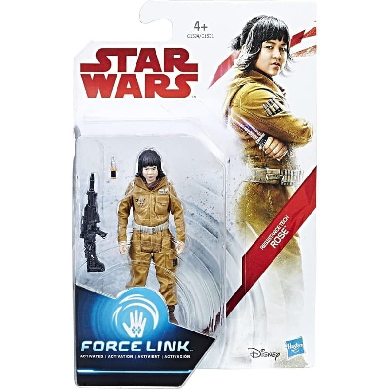 Figura Rose - Resistance Tech-  9,5 cm Star Wars: Force Link (C1534)