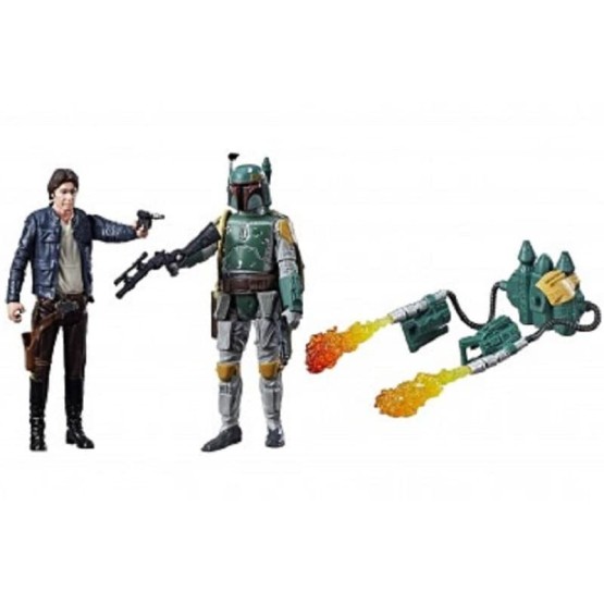 Figura  Han Solo / Boba Fett 9,5 cm Star Wars: Force Link Pack (C1244)