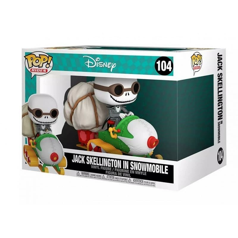 Funko Pop! 104 Jack Skellington in snowmobile 18 cm