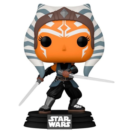 Funko Pop! 464 Ahsoka con sables laser (Star Wars: The Mandalorian)