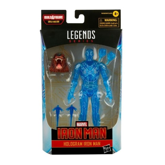 Figura Iron Man Hologram 15 cm Marvel Legends BAF Ursus Major (F0358)