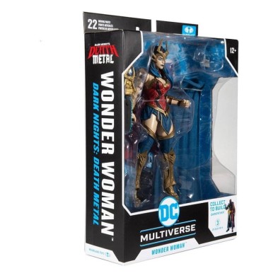 Figura Wonder Woman 18 cm DC Multiverse Death Metal Build A