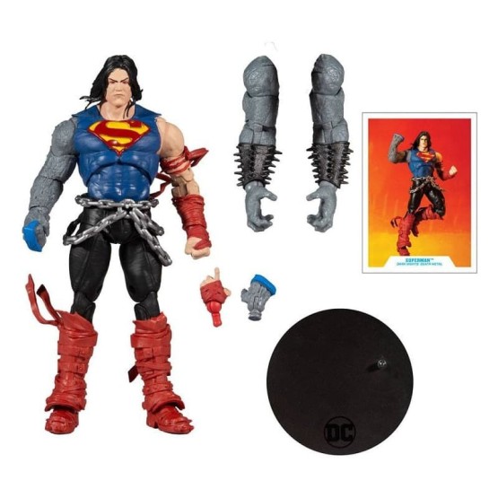 Figura Superman 18 cm DC Multiverse Death Metal Build A