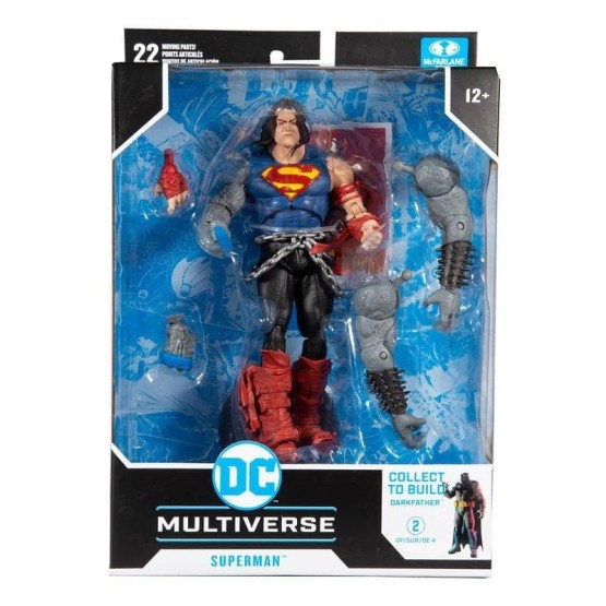 Figura Superman 18 cm DC Multiverse Death Metal Build A
