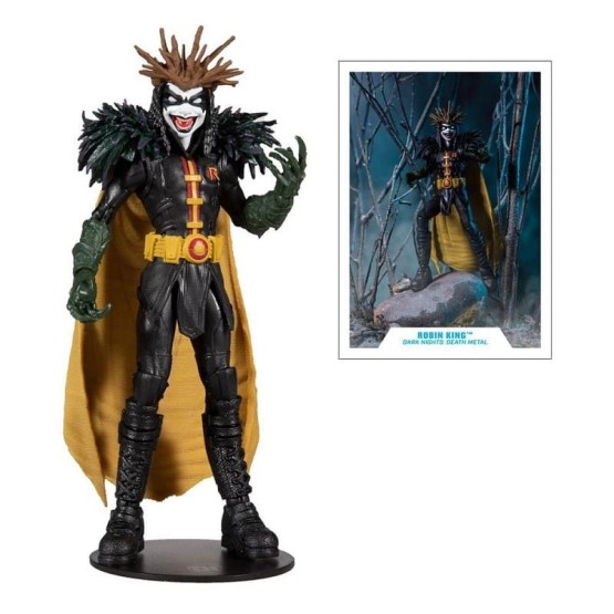 Figura Robin King 18 cm DC Multiverse Death Metal Build A