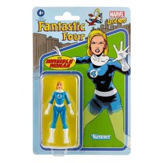 Figura Mujer Invisible (4 Fantásticos) 9,5 cm Marvel Legends Retro (F2663)