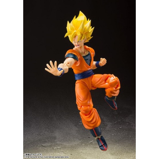 Figura Son Goku Super Saiyan Full Power 14 CM DRAGON BALL SH FIGUARTS