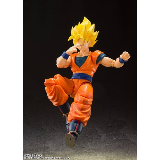 Figura Son Goku Super Saiyan Full Power 14 CM DRAGON BALL SH FIGUARTS