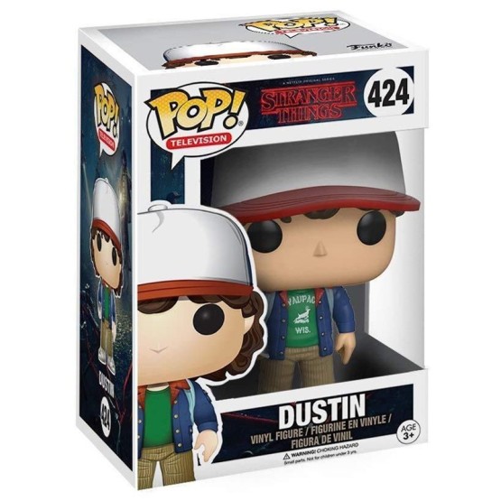 Funko Pop! 424 Dustin (Stranger Things)