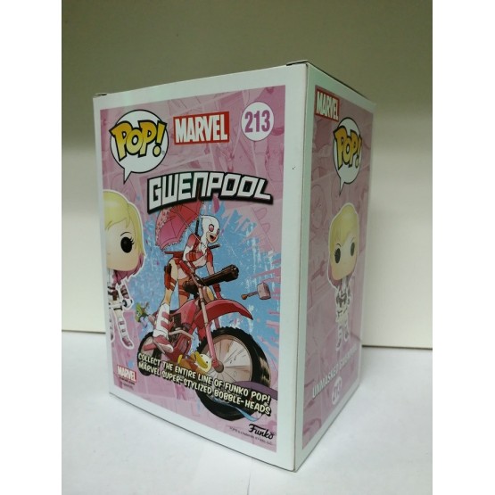 Funko Pop! 213 Unmasked Gwenpool (Marvel)