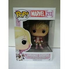 Funko Pop! 213 Unmasked Gwenpool (Marvel)