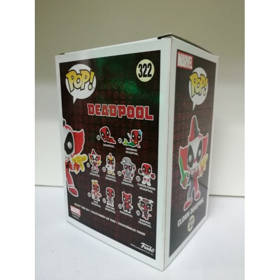 Funko Pop! 322 Clown Deadpool (Marvel)