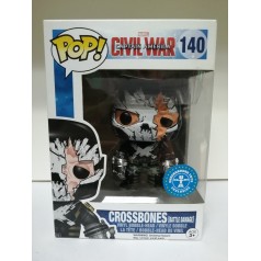 Funko Pop! 140 Crossbones Battle Damage (Marvel) Underground Toys