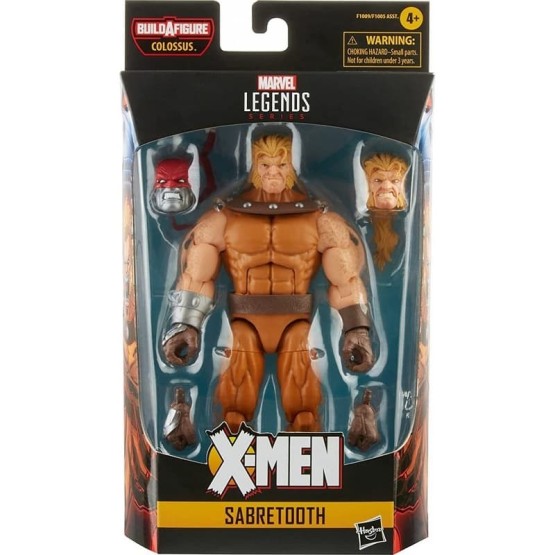 Figura Dientes de Sable (Sabretooth) 15 cm Marvel Legends BAF Colossus (F1009)