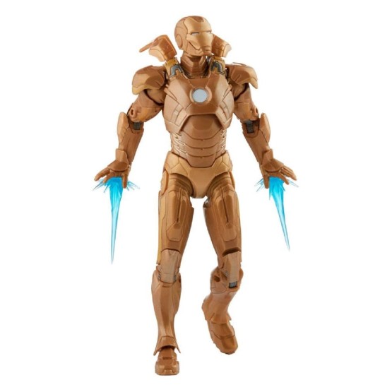 Figuras de Iron Man Mark XXI y Happy Hogan 15 cm The Infinity Saga Marvel Legends (F0191)