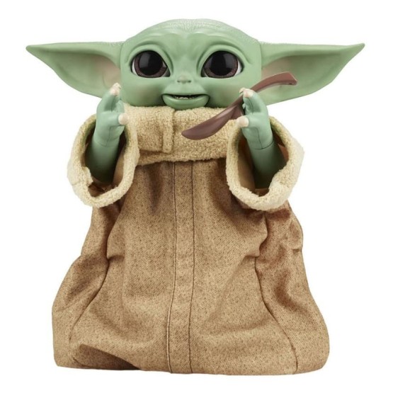 Figura Baby Yoda (The Child)  animatrónica 23 cm The Mandalorian