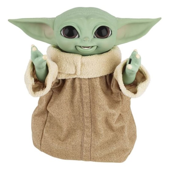 Figura Baby Yoda (The Child)  animatrónica 23 cm The Mandalorian