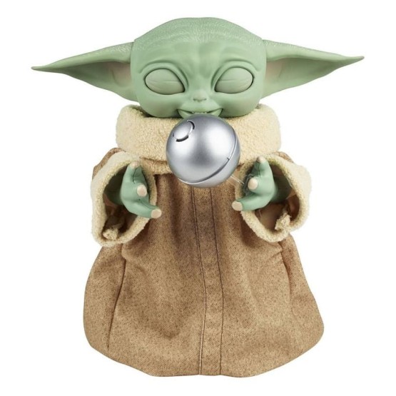 Figura Baby Yoda (The Child)  animatrónica 23 cm The Mandalorian