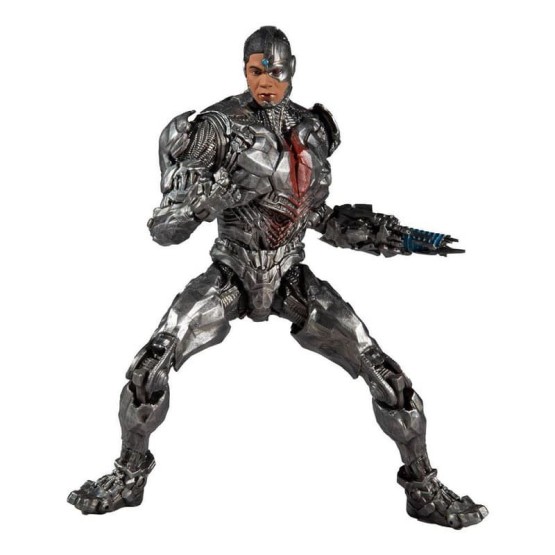 Figura Cyborg 18 cm DC Multiverse Liga de la Justicia de Zack Snyder