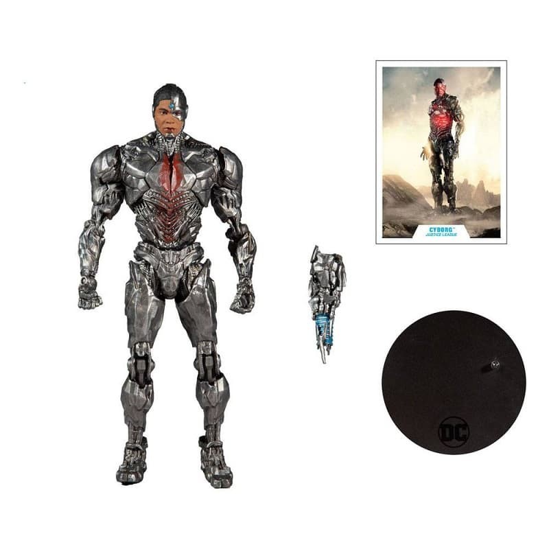 Figura Cyborg 18 cm DC Multiverse Liga de la Justicia de Zack Snyder