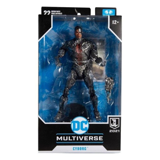 Figura Cyborg 18 cm DC Multiverse Liga de la Justicia de Zack Snyder