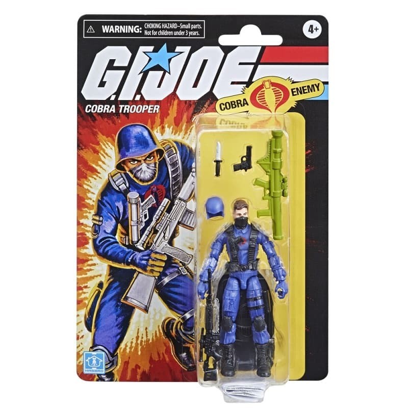 Figura Cobra Trooper 10 cm G.I. JOE Retro Series Cobra Enemy F2726