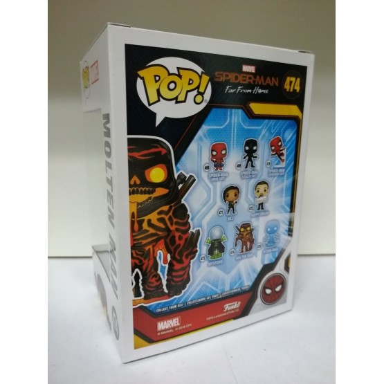 Funko Pop! 474 Molten Man (Spider-Man For From Home)