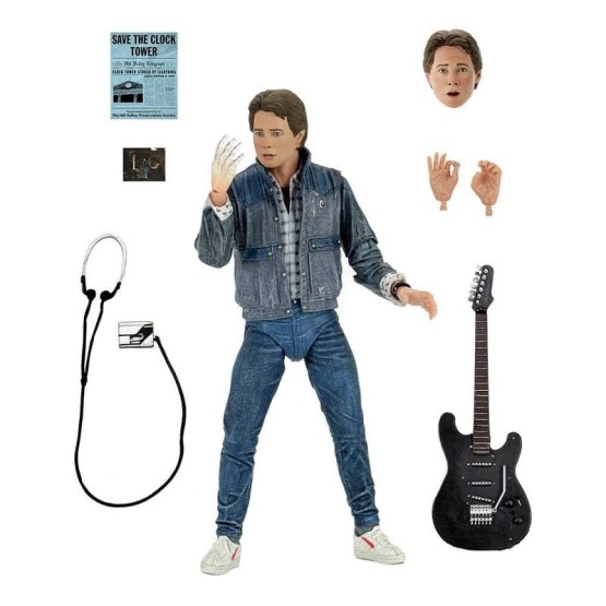 Figura Marty McFly (Audition) 18 cm Neca Ultimate Regreso al Futuro