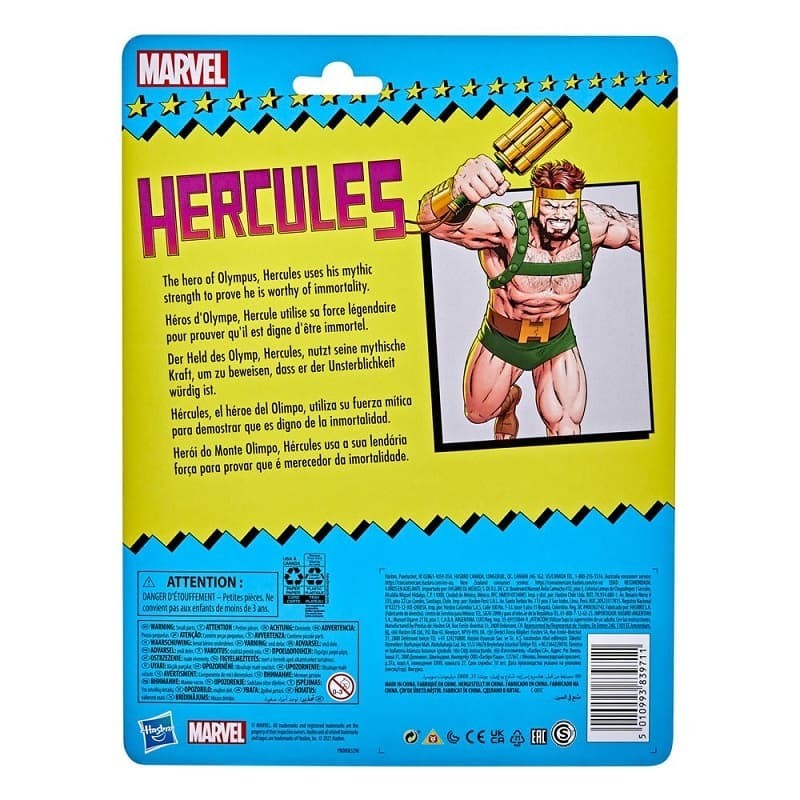 Figura Hercules 15 cm  Marvel Legends Vintage Series (F1138)