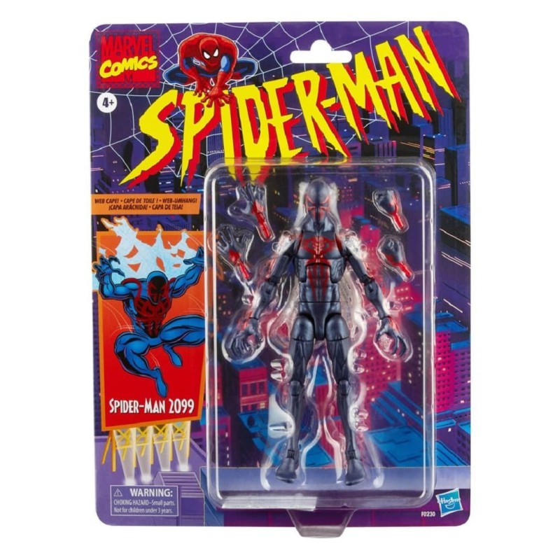 Figura Spider-Man 2099 Marvel Legends Vintage