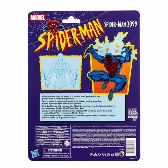Figura Spider-man 2099 15 cm Marvel Legends Vintage (F0230)