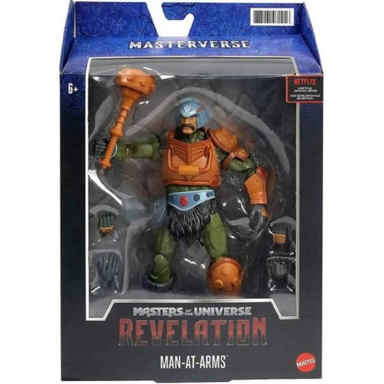 Figura Man-At-Arms 18cm Master of the universe RevelationFigura Man-At-Arms 18cm Master of the universe Revelation