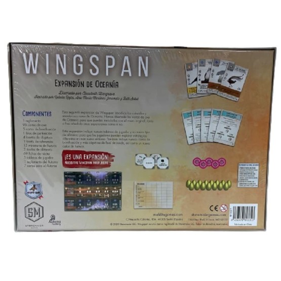 WINGSPAN: Expansión Oceanía