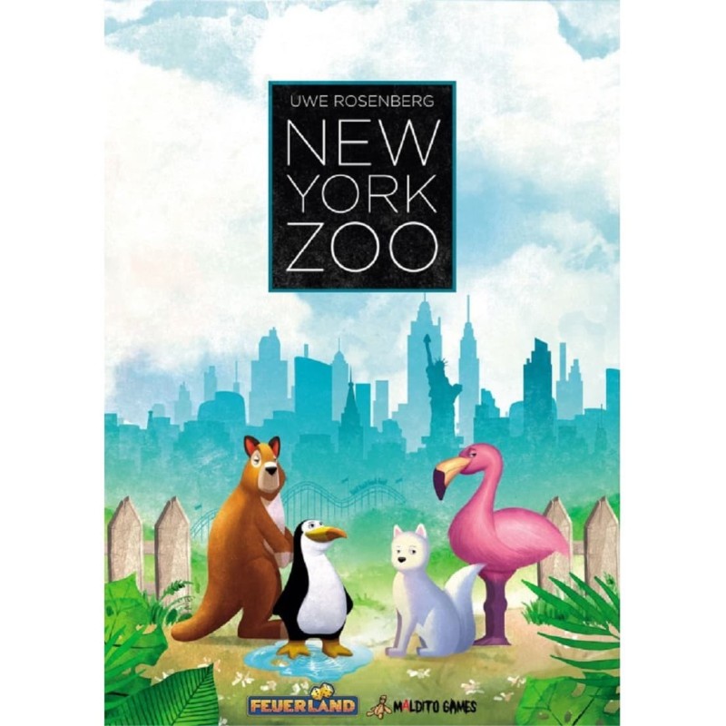 New York Zoo: un juego de puzzles y cría de animales