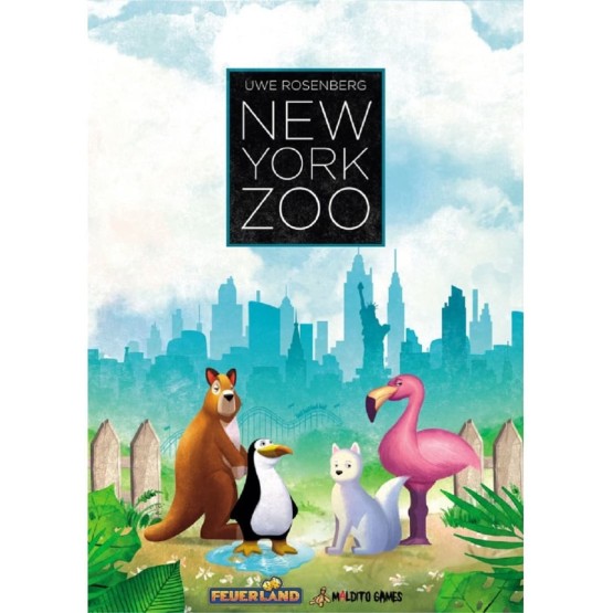 New York Zoo: un juego de puzzles y cría de animales