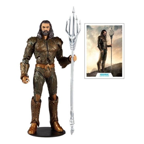 Figura Aquaman 18 cm DC Multiverse Justice League Movie