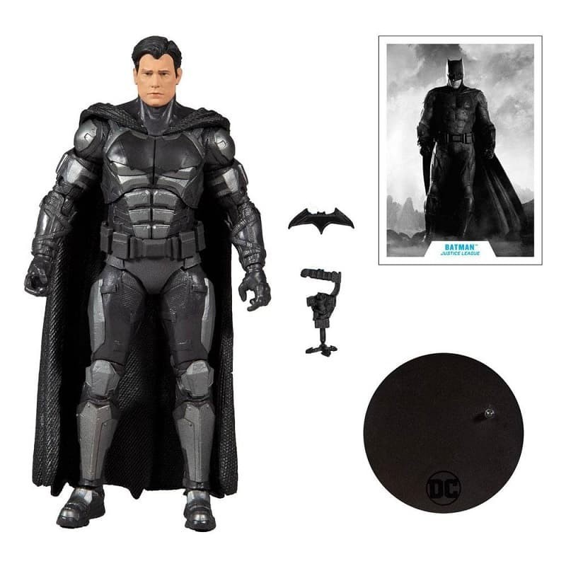 Figura Batman (Bruce Wayne) 18 cm DC Multiverse Justice League Movie