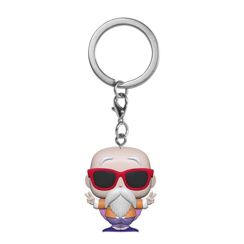 Master Roshi (Peace sign)  llavero Dragon Ball Z 4 cm Pocket POP!