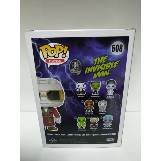 Funko Pop! 608 The Invisible Man (Monsters)