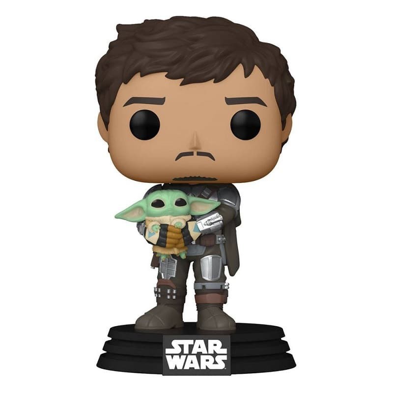 Funko Pop! 461 The Mandalorian With Grogu (Star Wars: The Mandalorian)