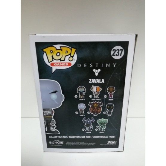 Funko Pop! 237 Zavala (Destiny)