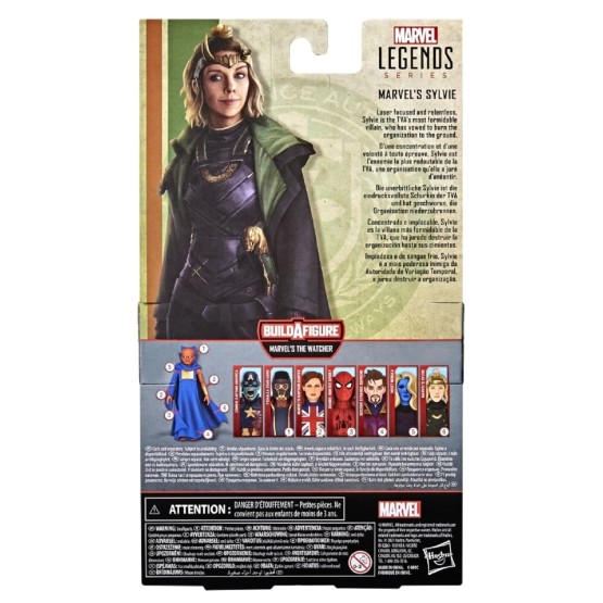 Figura Sylvie (Loki alternativa) 15 cm BAF (Uatu) Marvel Legends (F1097)