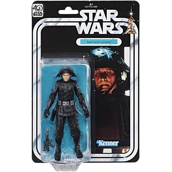 FIGURA STAR WARS THE BLACK SERIES 15 CM 40TH ANNIVERSARY DEATH SQUAD COMMANDER EPISODIO 4 (C2717/C1688)