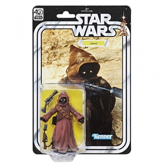 FIGURA STAR WARS THE BLACK SERIES 15 CM 40TH ANNIVERSARY JAWA EPISODIO 4 (C2718/C1688) *Blister despegado error de fábrica