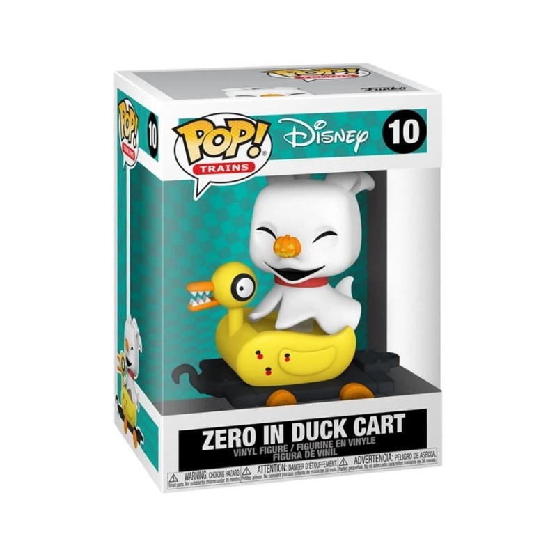 Funko Pop! 10 Zero in Duck cart (Pesadilla antes de navidad)