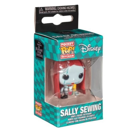 Sally Sewing llavero 4 cm Pesadilla antes de navidad Pocket POP!