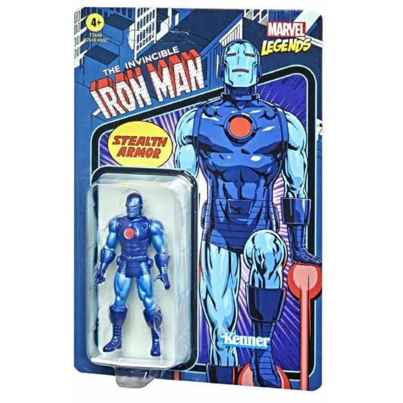Figura Iron Man 9,5 cm Marvel Legends Retro (F2668)