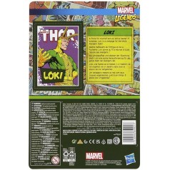 Figura Loki 9,5 cm Marvel Legends Retro (F2671)